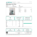 CBDfx 150mg Hemp Cream 50ml CBD Lotion