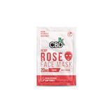 CBDfx 20mg CBD Face Mask - Rose