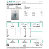 CBDfx 100mg Hemp Cream 30ml CBD Lotion