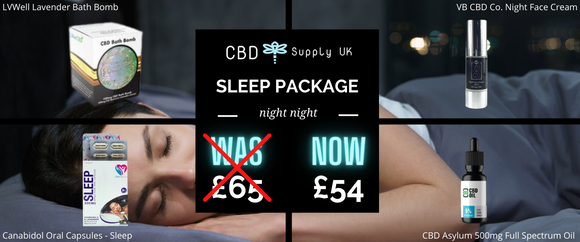 CBD Sleep Products Package