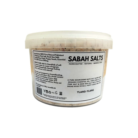 Sabah 500mg CBD Ylang Ylang Bath Salts