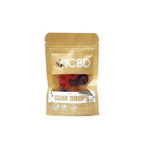 1CBD Pure Hemp CBD fruit flavoured Gum Drops 100mg CBD