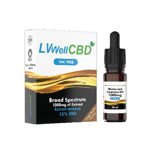 LVWell CBD 1000mg Winterised  10ml Hemp Seed Oil