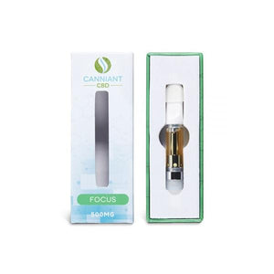 Canniant 500mg CBD Disposable Vape Cartridge - Focus