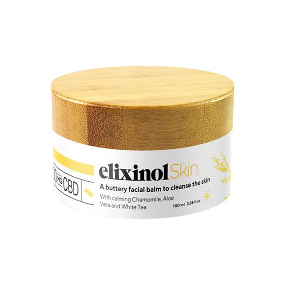 Elixinol 100mg CBD Cleaning Facial Balm - 100ml