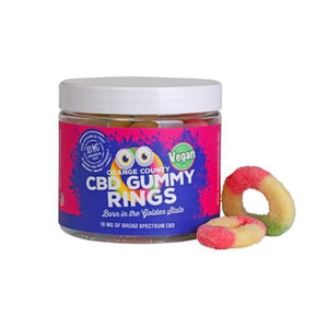 Orange County CBD 25mg Gummy Rings - Small Pack