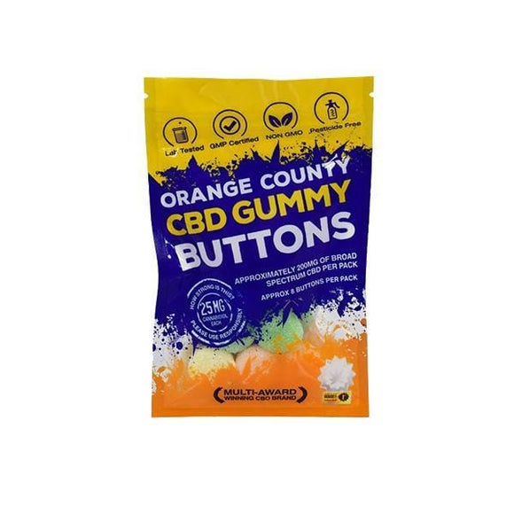 Orange County CBD 200mg Gummy Buttons - Grab Bag