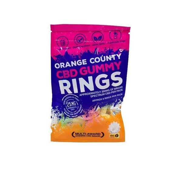 Orange County CBD 10mg Gummy Rings - Grab Bag