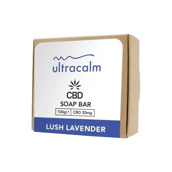 Ultracalm 20mg CBD Luxury Essential Oil CBD Soap bar 100g