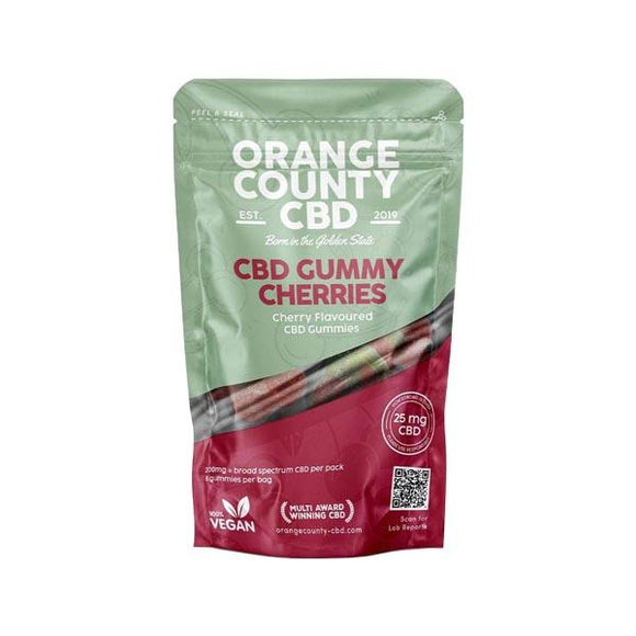 Orange County CBD 200mg Gummy Cherries - Grab Bag