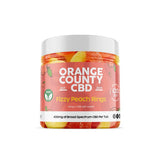 Orange County CBD 400mg CBD Fizzy Peach Rings - Small Tub
