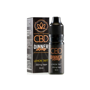 Dinner Lady 500mg CBD 10ml E-Liquid (70VG/30PG)