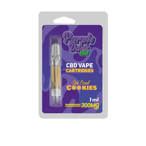 Purple Dabz CBD Vape Cartridges 300 & 600 MG - Girl Scot Cookies (BUY 1 GET 1 FREE)